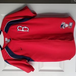 Youth large (women's small) red Sox jersey